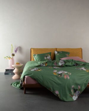 Essenza Dekbedovertrek | Laurine Shale Green | Katoen-satijn | V25
