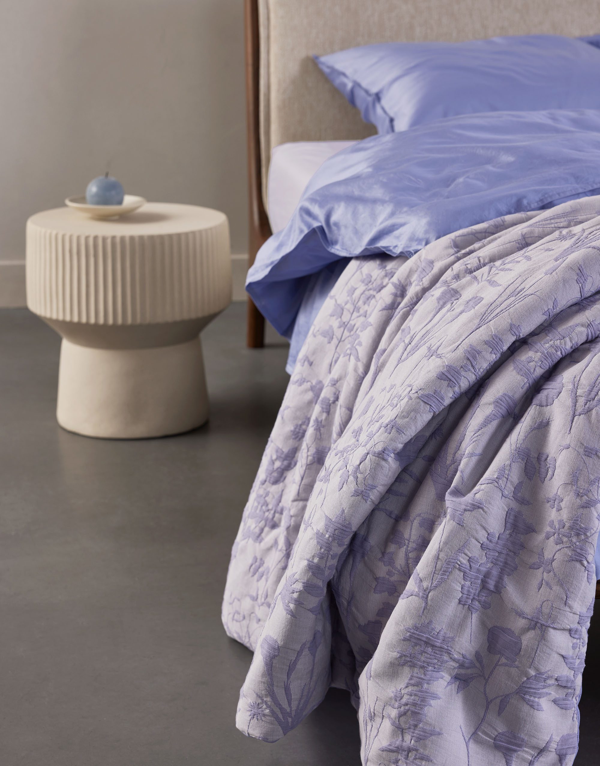Essenza Dekbedovertrek | Maribel Lavender Blue | Katoen-satijn | V25 - Afbeelding 8