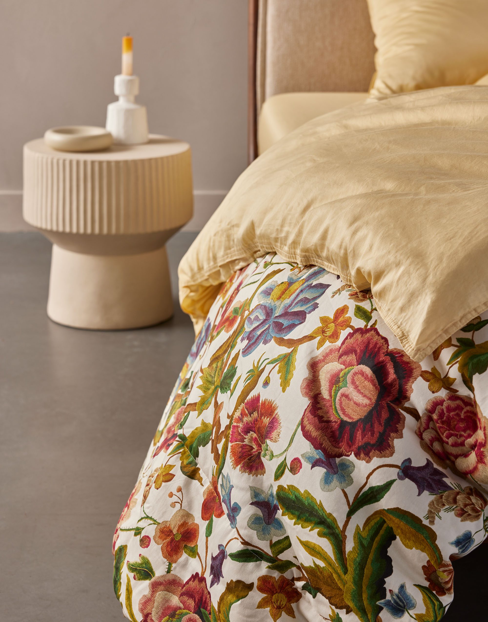 Essenza Dekbedovertrek | Roselina Ultra Marine Blue | Katoen-satijn | V25 - Afbeelding 2