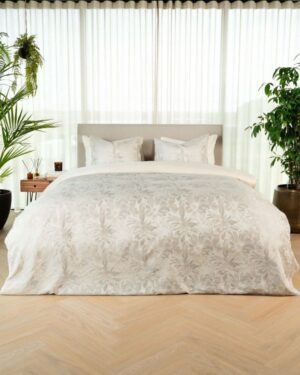 Kayori | Kaede | Dekbedovertrek | Tencel | Zilvergrijs | V26